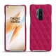 가죽 커버 OnePlus 8 Pro - Rose fluo - Couture