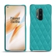 Capa em pele OnePlus 8 Pro - Bleu fluo - Couture