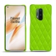 Coque cuir OnePlus 8 Pro - Vert fluo - Couture