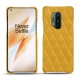 Capa em pele OnePlus 8 Pro - Jaune soulèu - Couture