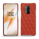 OnePlus 8 Pro leather cover - Arange clouquié - Couture