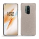 Coque cuir OnePlus 8 Pro - Taupe innocent
