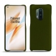 Coque cuir OnePlus 8 Pro - Vert Veggie