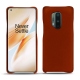 Lederschutzhülle OnePlus 8 Pro - Orange Veggie