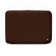 Housse cuir pour ordinateur portable 13' - Griffe 2 - Châtaigne ( Pantone 476C ) 