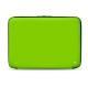 Notebook-Lederschutzhülle 13' - Griffe 2 - Vert fluo