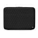Housse cuir pour ordinateur portable 13' - Griffe 2 - Ebène - Couture ( Sleek P C12 - Black ) 