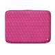 Housse cuir pour ordinateur portable 13' - Griffe 2 - Rose BB - Couture