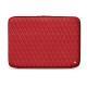 Housse cuir pour ordinateur portable 13' - Griffe 2 - Rouge troupelenc - Couture
