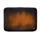 Housse cuir pour ordinateur portable 13' - Griffe 2 - Marron Patine