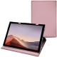 Microsoft Surface Pro 7 leather case - Rose ( Nappa - Pantone 2365C ) 