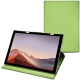 Housse cuir Microsoft Surface Pro 7 - Vert olive ( Nappa - Pantone 578U ) 