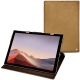 Funda de piel Microsoft Surface Pro 7 - Sable vintage ( Roughtcut - Gaucho#57254 ) 