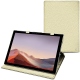 Capa em pele Microsoft Surface Pro 7 - Ivoire ( Sleek P C12 - White ) 
