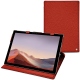 Housse cuir Microsoft Surface Pro 7 - Papaye ( Pantone 180C ) 