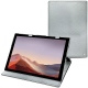 Lederschutzhülle Microsoft Surface Pro 7 - Platinium ( Pantone 877C ) 