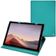 Lederschutzhülle Microsoft Surface Pro 7 - Bleu fluo