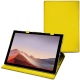 Capa em pele Microsoft Surface Pro 7 - Jaune fluo