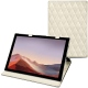 レザーケース Microsoft Surface Pro 7 - Blanc escumo - Couture