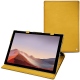 Capa em pele Microsoft Surface Pro 7 - Jaune soulèu