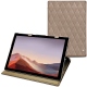 Lederschutzhülle Microsoft Surface Pro 7 - Taupe vintage - Couture