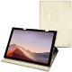 Housse cuir Microsoft Surface Pro 7 - Crocodile milk