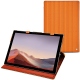 Funda de piel Microsoft Surface Pro 7 - Abaca arancio