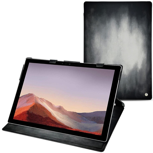 Capa em pele Microsoft Surface Pro 7Gris Patine