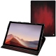 Housse cuir Microsoft Surface Pro 7 - Rouge Patine