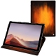 Microsoft Surface Pro 7 leather case - Fauve Patine