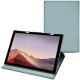Housse cuir Microsoft Surface Pro 7 - Bleu ciel PU