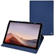 Housse cuir Microsoft Surface Pro 7 - Bleu frisson