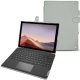 Lederschutzhülle Microsoft Surface Pro 7 - Gris ( Nappa - Pantone W428C ) 
