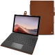 가죽 커버 Microsoft Surface Pro 7 - Marron ( Nappa - Pantone 1615C ) 