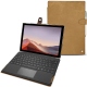 Housse cuir Microsoft Surface Pro 7 - Sable vintage ( Roughtcut - Gaucho#57254 ) 