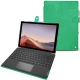 Custodia in pelle Microsoft Surface Pro 7 - Menthe vintage ( Pantone 562C ) 