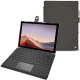 Housse cuir Microsoft Surface Pro 7 - Anthracite ( Pantone 424C ) 