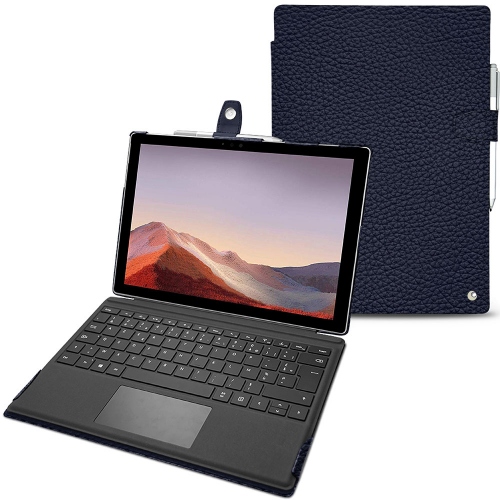 Capa em pele Microsoft Surface Pro 7Cobalt ( Pantone #2b253f ) 