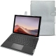 가죽 커버 Microsoft Surface Pro 7 - Platinium ( Pantone 877C ) 