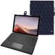 Housse cuir Microsoft Surface Pro 7 - Cobalt - Couture ( Pantone 2766C ) 