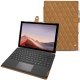 가죽 커버 Microsoft Surface Pro 7 - Castan esparciate - Couture