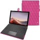Custodia in pelle Microsoft Surface Pro 7 - Rose BB - Couture