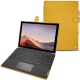 Capa em pele Microsoft Surface Pro 7 - Jaune soulèu