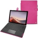 Microsoft Surface Pro 7 leather case - Rose BB