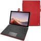 Housse cuir Microsoft Surface Pro 7 - Rouge troupelenc