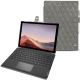 Housse cuir Microsoft Surface Pro 7 - Acier vintage - Couture