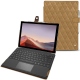 Funda de piel Microsoft Surface Pro 7 - Sable vintage - Couture