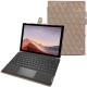 Custodia in pelle Microsoft Surface Pro 7 - Taupe vintage - Couture