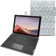 Housse cuir Microsoft Surface Pro 7 - Platinium - Couture