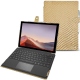 가죽 커버 Microsoft Surface Pro 7 - Serpent sabbia